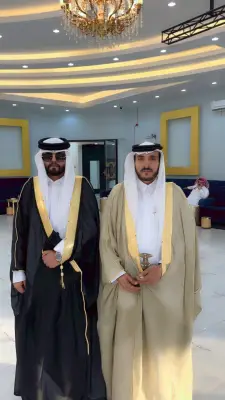 صالح مسفر آل عوض يحتفل بزفافه في ظهران الجنوب