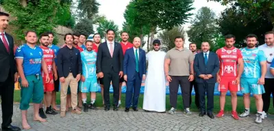رئيس هيئة الترفيه يلتقي نجل الرئيس التركي في أنقرة