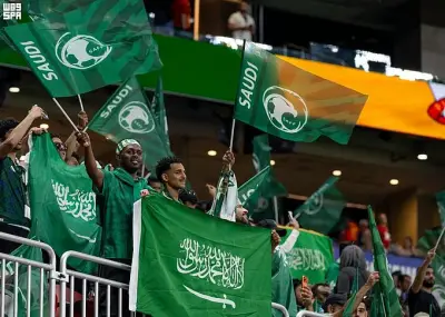 إقبال جماهيري سعودي كبير قبل مواجهة إسبانيا في كأس العالم