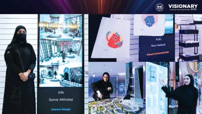 معرض Visionary 2026 بجامعة دار الحكمة يعرض مشاريع تخرج مبتكرة لخريجات الهندسة والتصاميم