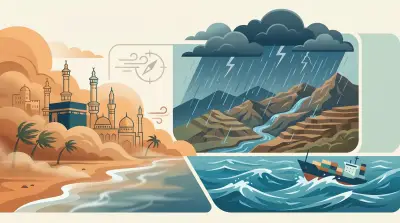 الأرصاد تحذر: رياح مثيرة للغبار وأمطار رعدية على عدة مناطق