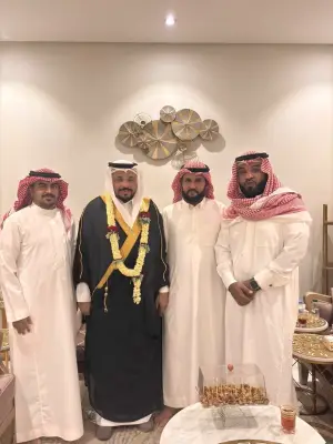 احتفال عقد قران نايف آل الهجام على كريمة آل قنوي في الرياض