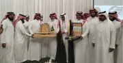 منسوبو ثانوية الوجه يكرمون مديرهم البلوي بمناسبة تقاعده بعد 30 عاماً