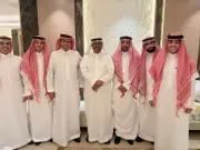 المصيبيح والدويس يحتفلان بزفاف صالح في حفل بهيج