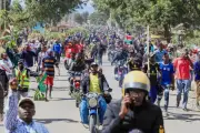 احتجاجات في كينيا ضد مركز حجر صحي أمريكي لمرضى إيبولا