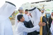 أمير الشرقية يعزي أسر شهداء حادث مروحية أرامكو بالقطيف