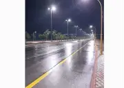 أمطار غزيرة ورعدية تضيء سماء العقيق في الباحة