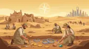 اكتشاف أكثر من 100 قطعة أثرية في ضرية يعود تاريخها للعصر العباسي