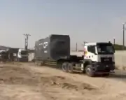 وصول معدات محطتي كهرباء عدن وحضرموت بمنفذ الوديعة بقدرة 300 ميجاوات