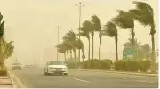 المركز الوطني للأرصاد: طقس حار وغبار وأمطار رعدية اليوم