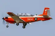 تايوان تعلن مقتل طيارين في تحطم طائرة تدريب من طراز T-34C