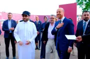 تركي آل الشيخ يلتقي بلال أردوغان ويعد بمفاجآت سعيدة قريبة