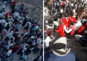 فيديو انتشال جثمان المغامر اليمني القعقاع من فوهة بركانية