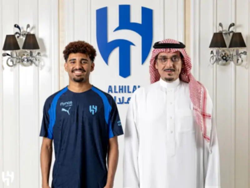 الهلال يضم الموهبة صبري دهل من الفيحاء بعقد طويل الأمد