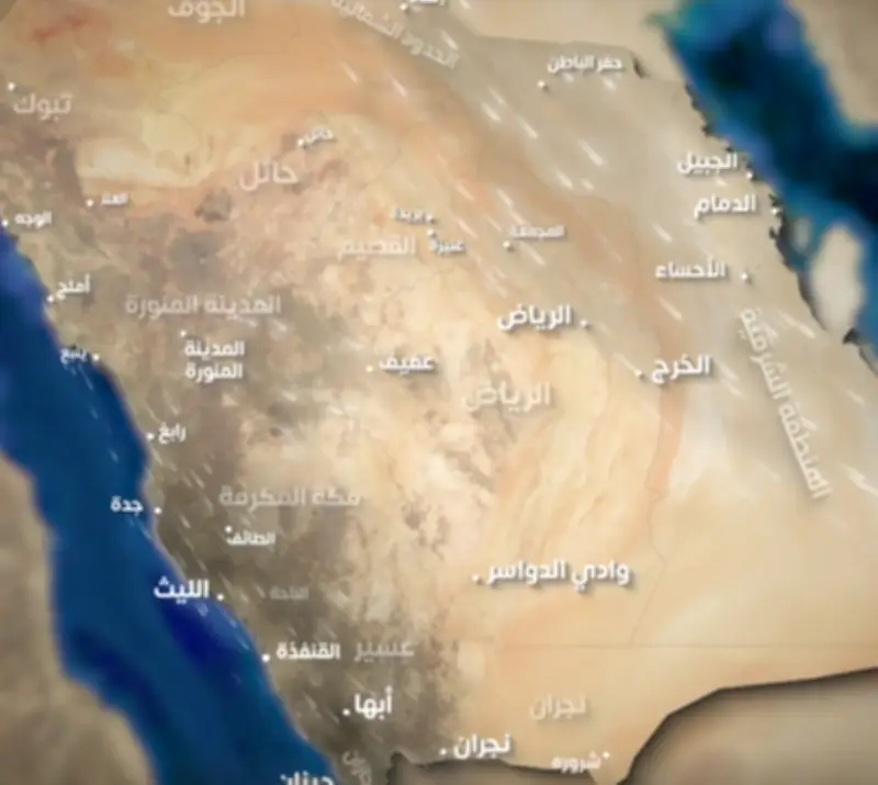 رياح مثيرة للغبار تقلل الرؤية في مناطق السعودية حتى السبت