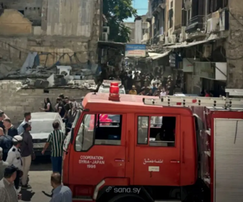انفجار في مقهى بدمشق يخلف 21 قتيلاً وجريحاً