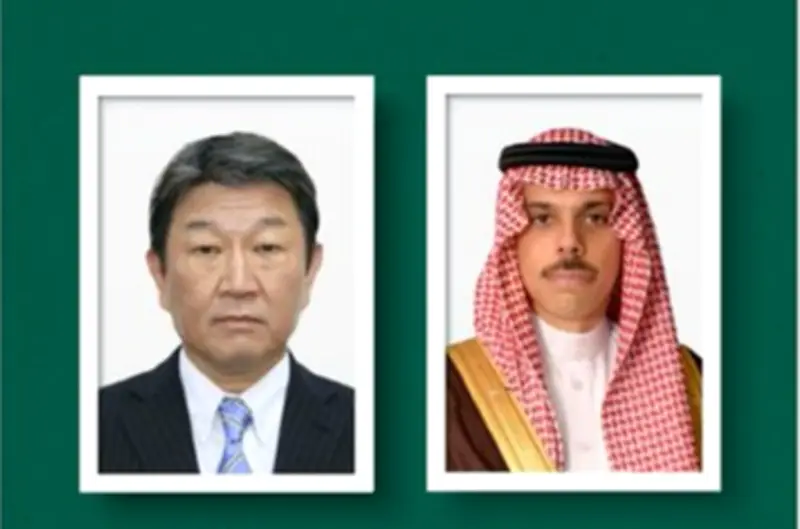 وزير الخارجية السعودي يبحث مع نظيره الياباني تطورات المنطقة