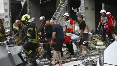 22 قتيلاً في غارات روسية على كييف عشية قمة الناتو بأنقرة