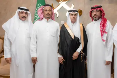 احتفال زفاف الدكتور عبدالرحمن كيلاني في صامطة بحضور المشايخ والأعيان