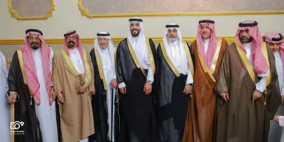 خالد العنزي يحتفل بزواجه في القيصومة بحضور الأهل والأصدقاء