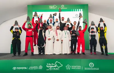 مأمون القباني يتوج بالمركز الأول في افتتاح بطولة السعودية تويوتا صعود الهضبة 2026