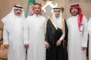 احتفال زفاف الدكتور عبدالرحمن كيلاني في صامطة بحضور المشايخ والأعيان