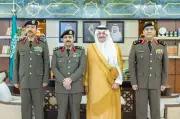 أمير الشرقية يقلّد العبيد الله والجابر رتبتيهما الجديدتين