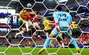 محمد هاني أول لاعب يسجل هدفين في مرماه في كأس عالم واحدة
