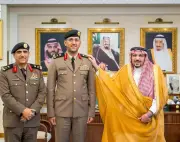أمير القصيم يقلد مدير مرور المنطقة رتبة لواء