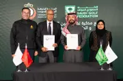 الاتحاد السعودي للجولف يوقع مذكرة تفاهم مع الجامعة الملكية المغربية