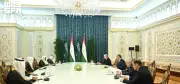 رئيس طاجيكستان ورئيس مجلس الشورى يبحثان العلاقات الثنائية
