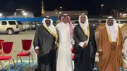 معلم بثانوية جابر بن حيان في المجاردة يحتفل بزواج نجله